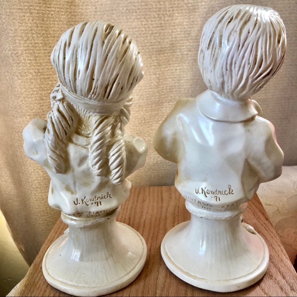 Vintage 1971 Kendrick statues of kids and music - Picture 2 of 7